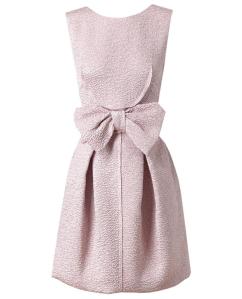 NINA RICCI - SILK-BLEND CLOQUE DRESS £920