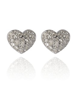 Swarovski - Heart Studs £56