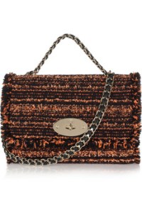 MULBERRY- Lily bouclé tweed shoulder bag